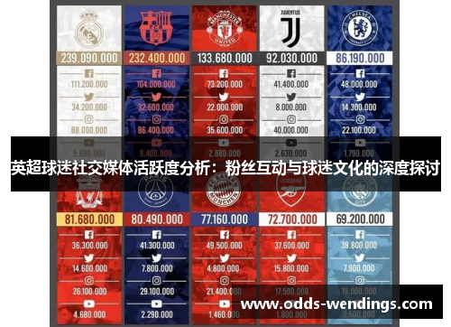英超球迷社交媒体活跃度分析：粉丝互动与球迷文化的深度探讨